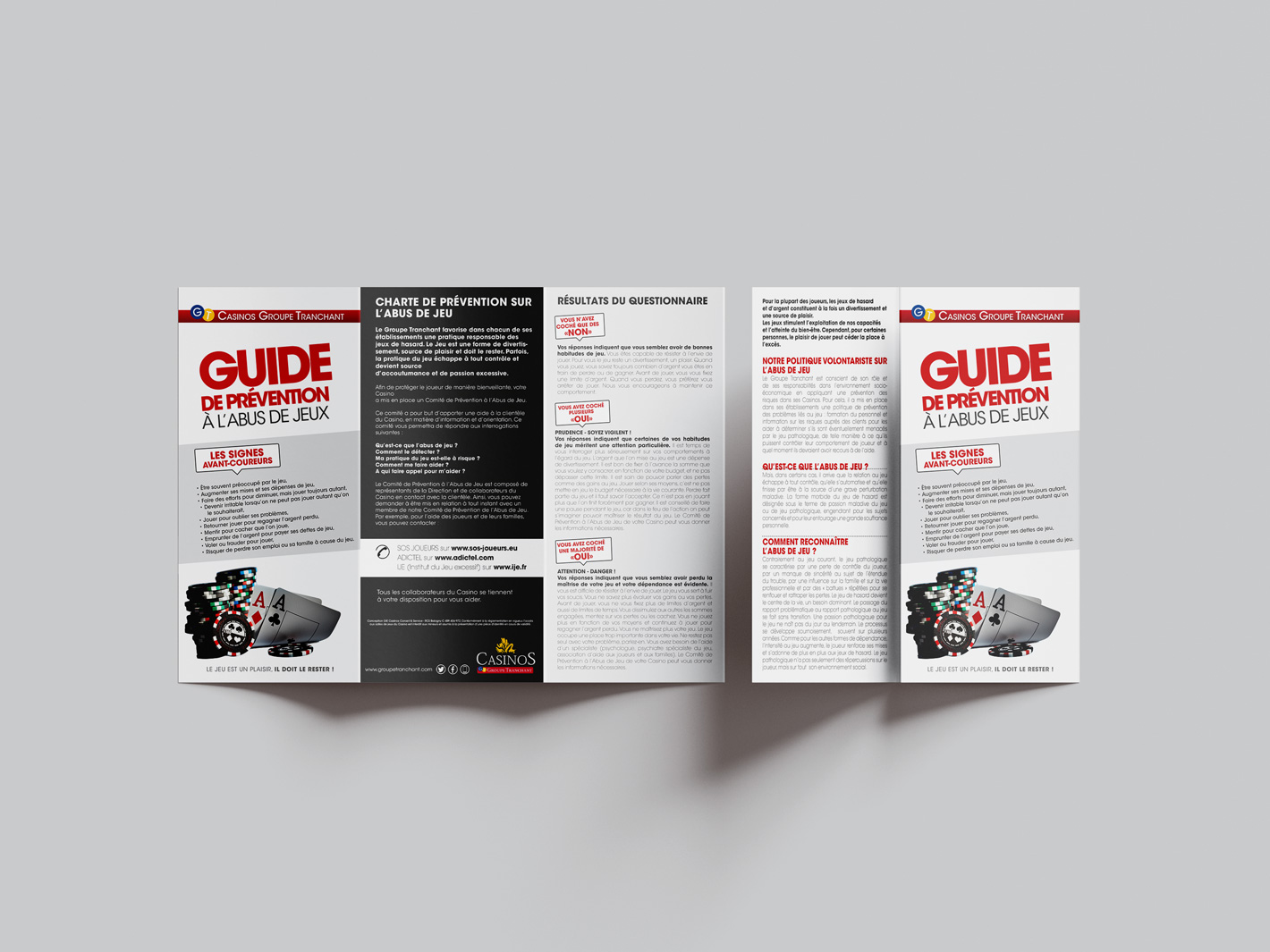 Brochure de prévention sur l'abus des jeux Brochure de prévention sur l'abus des jeux