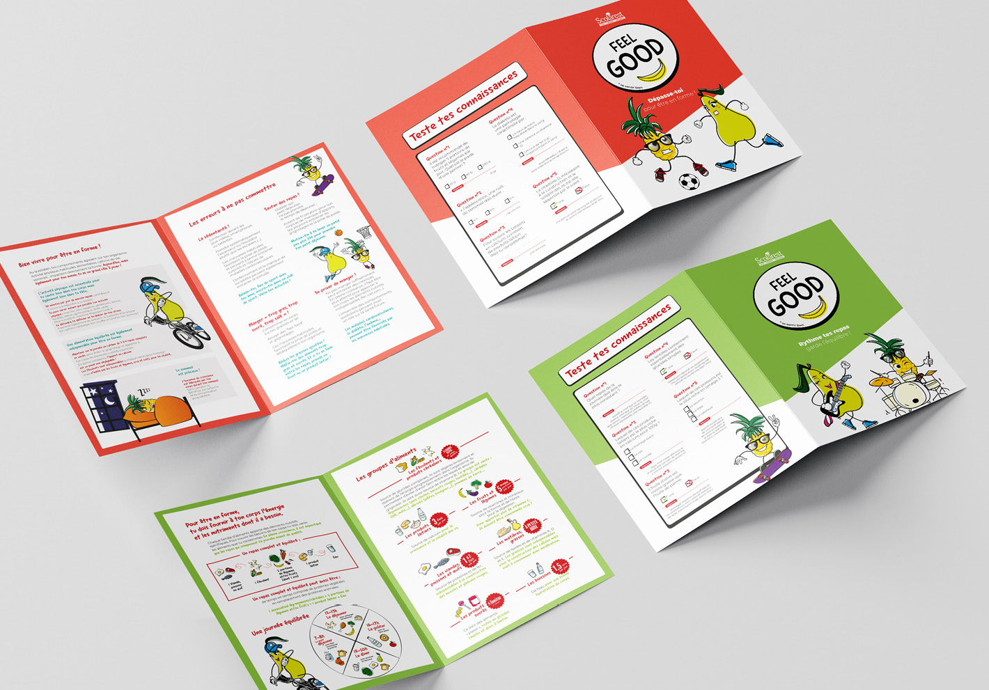 Brochures Feel ouvertes Brochures Feel ouvertes